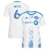 Samuel Piette CF Montreal adidas Women's 2026 The Procure Jersey Replica Jersey - White - Front View