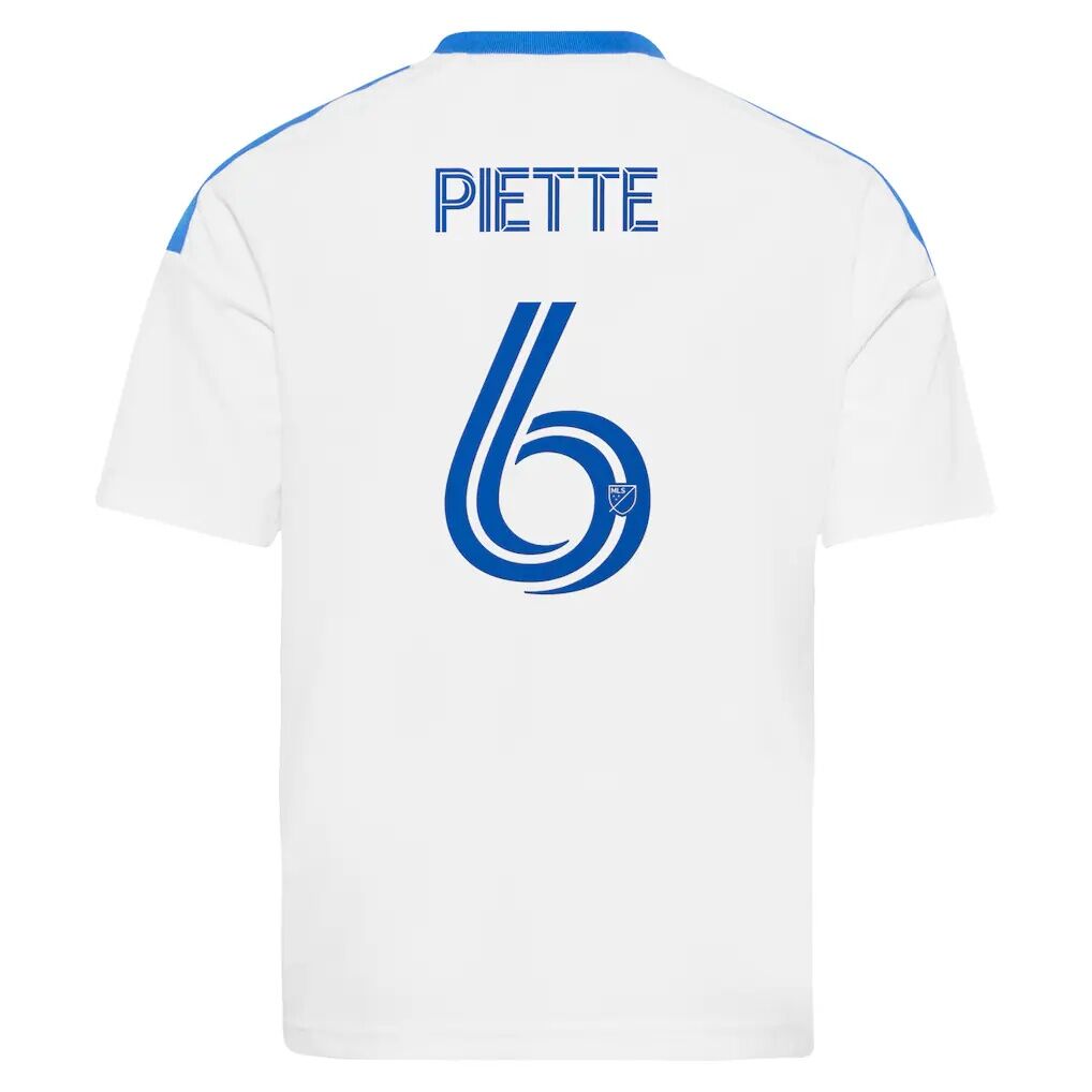 Samuel Piette CF Montreal adidas Youth 2026 The Procure Jersey Replica Jersey
