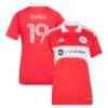 Jonathan Bamba Chicago Fire adidas Women's 2026 Forever Red Replica Jersey - Red - Front View