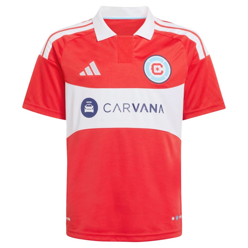 Mbekezeli Mbokazi Chicago Fire adidas Youth 2026 Forever Red Replica Jersey