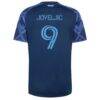 Dejan Joveljic Sporting Kansas City adidas 2026 The 18th & Vine Kit Replica Jersey - Blue - Detail View