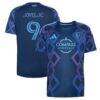 Dejan Joveljic Sporting Kansas City adidas 2026 The 18th & Vine Kit Replica Jersey - Blue - Front View