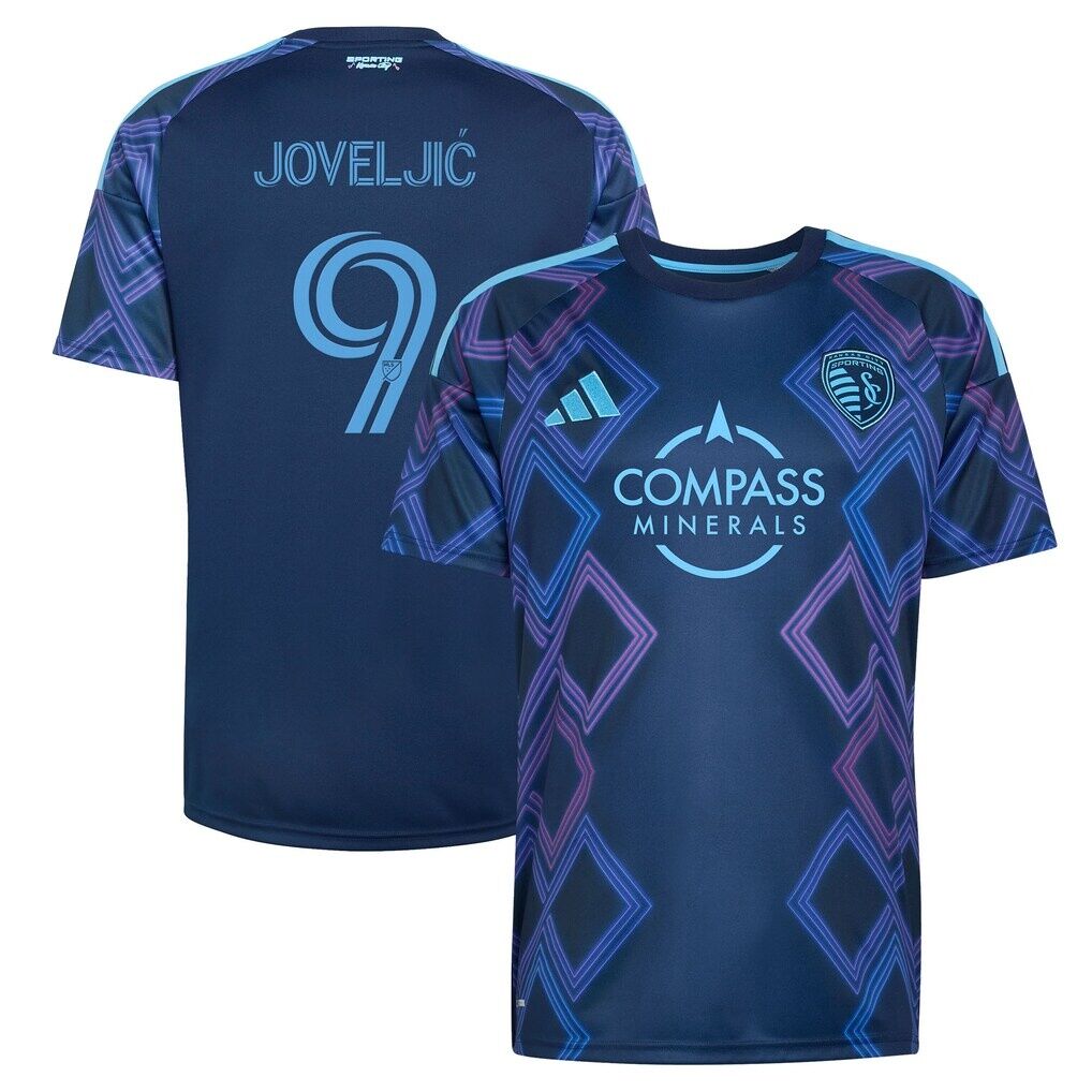 Dejan Joveljic Sporting Kansas City adidas 2026 The 18th & Vine Kit Replica Jersey