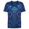 Dejan Joveljic Sporting Kansas City adidas 2026 The 18th & Vine Kit Replica Jersey - Blue - Side View
