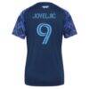 Dejan Joveljic Sporting Kansas City adidas Women's 2026 The 18th & Vine Kit Replica Jersey - Blue - Detail View