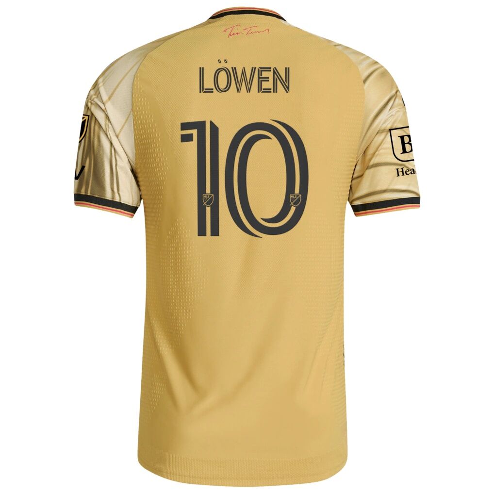 Eduard Löwen St. Louis CITY SC adidas 2026 The Tina Turner Kit On-Field Authentic Patch Jersey