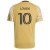 Eduard Löwen St. Louis CITY SC adidas 2026 The Tina Turner Kit Replica Jersey - Yellow - Detail View