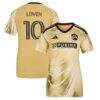 Eduard Löwen St. Louis CITY SC adidas Women's 2026 The Tina Turner Kit Replica Jersey - Yellow - Front View