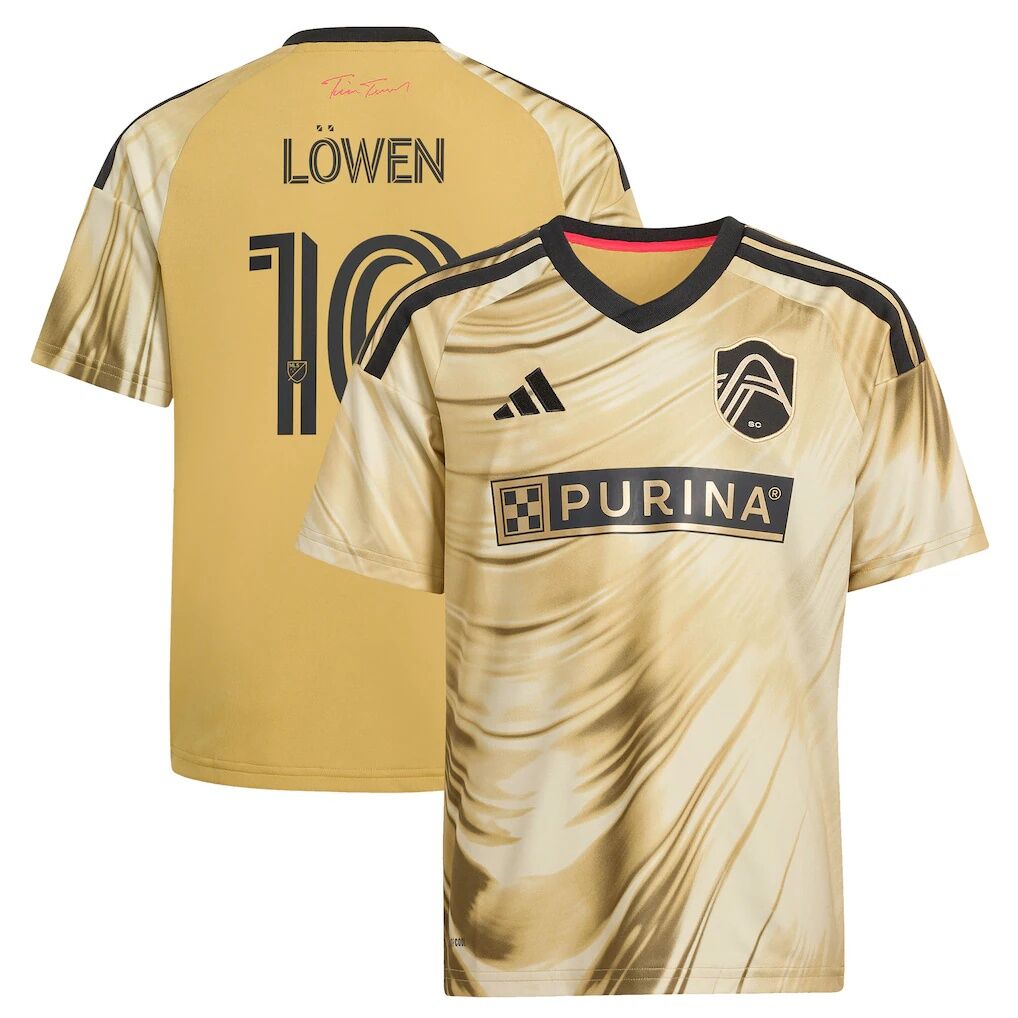 Eduard Löwen St. Louis CITY SC adidas Youth 2026 The Tina Turner Kit Replica Jersey