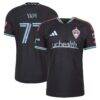 Darren Yapi Colorado Rapids adidas 2026 Colorful Colorado On-Field Authentic Patch Jersey - Black - Front View