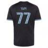 Darren Yapi Colorado Rapids adidas 2026 Colorful Colorado Replica Jersey - Black - Detail View