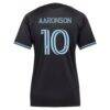 Paxten Aaronson Colorado Rapids adidas Women's 2026 Colorful Colorado Replica Jersey - Black - Detail View