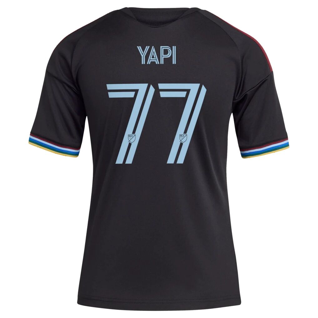 Darren Yapi Colorado Rapids adidas Youth 2026 Colorful Colorado Replica Jersey