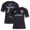 Darren Yapi Colorado Rapids adidas Youth 2026 Colorful Colorado Replica Jersey - Black - Front View