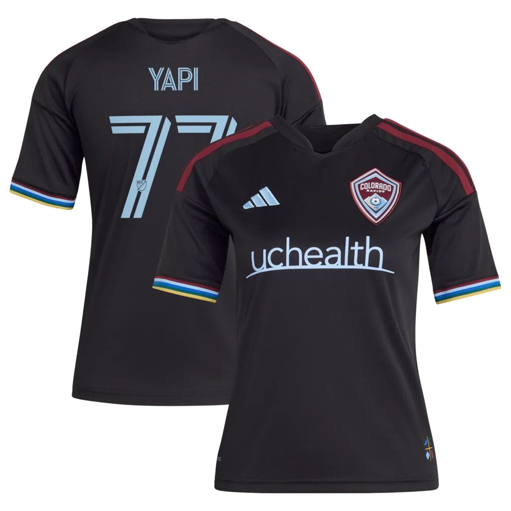 Darren Yapi Colorado Rapids adidas Youth 2026 Colorful Colorado Replica Jersey
