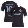 Paxten Aaronson Colorado Rapids adidas Youth 2026 Colorful Colorado Replica Jersey - Black - Front View