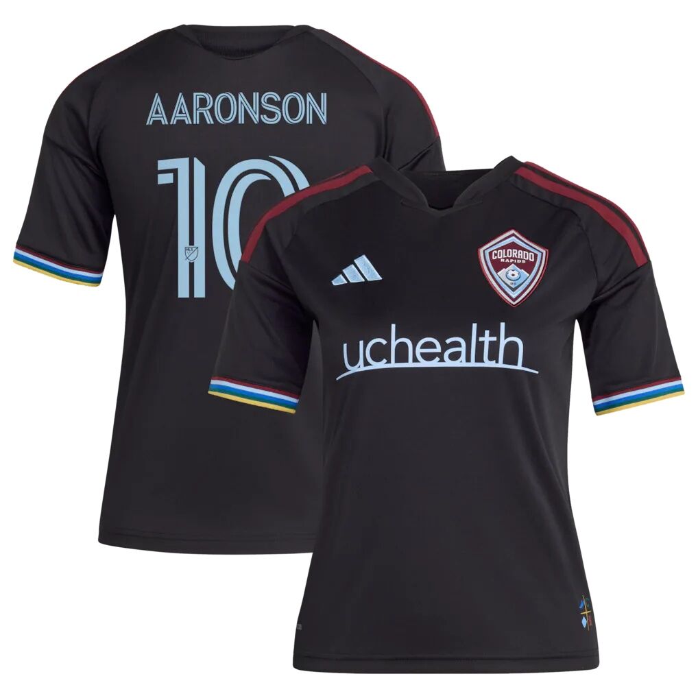 Paxten Aaronson Colorado Rapids adidas Youth 2026 Colorful Colorado Replica Jersey