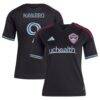 Rafael Navarro Colorado Rapids adidas Youth 2026 Colorful Colorado Replica Jersey - Black - Front View