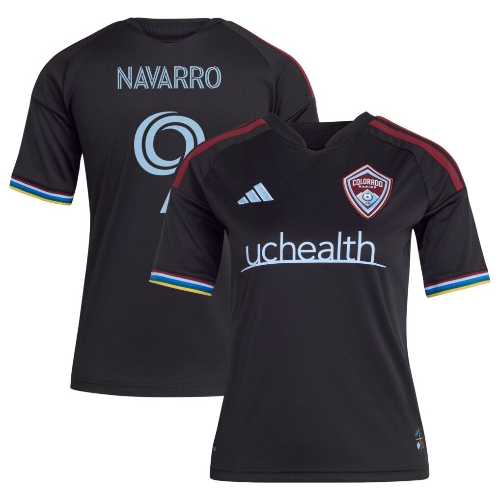 Rafael Navarro Colorado Rapids adidas Youth 2026 Colorful Colorado Replica Jersey