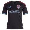 Rafael Navarro Colorado Rapids adidas Youth 2026 Colorful Colorado Replica Jersey - Black - Side View