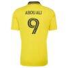 Wessam Abou Ali Columbus Crew adidas 2026 The Crafted for Excellence Kit Replica Jersey - Yellow - Detail View
