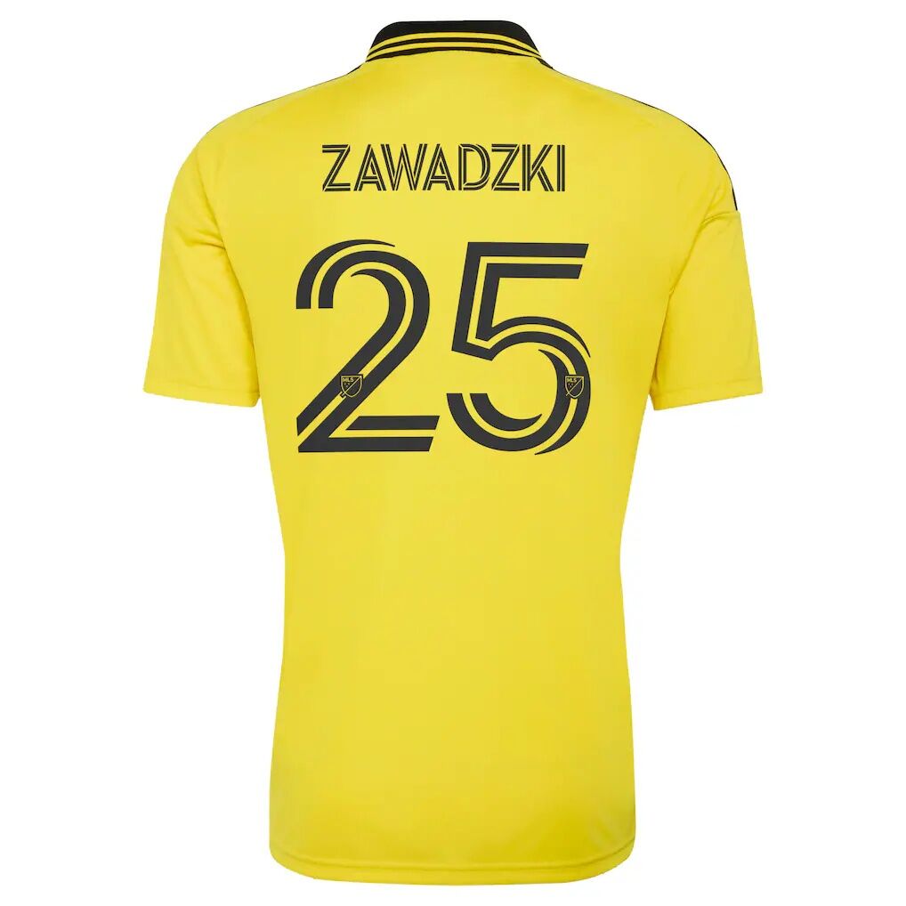 Sean Zawadzki Columbus Crew adidas 2026 The Crafted for Excellence Kit Replica Jersey
