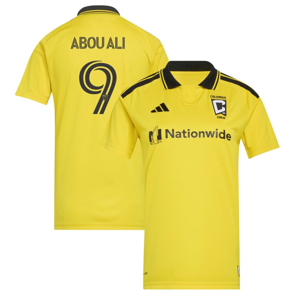 Wessam Abou Ali Columbus Crew adidas Women's 2026 The Crafted for Excellence Kit Replica Jersey