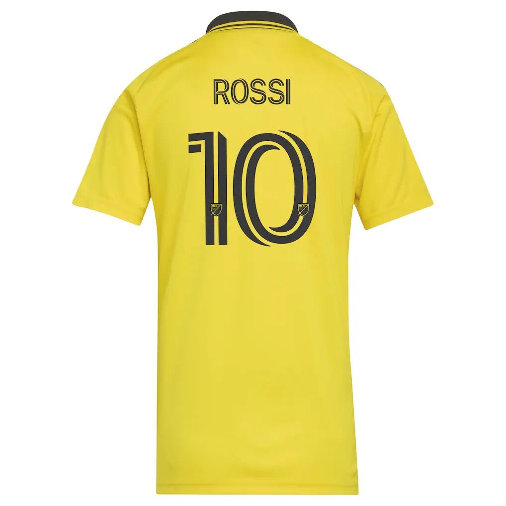 Diego Rossi Columbus Crew adidas Women's 2026 The Crafted for Excellence Kit Replica Jersey