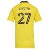Maximilian Arfsten Columbus Crew adidas Women's 2026 The Crafted for Excellence Kit Replica Jersey - Yellow - Detail View