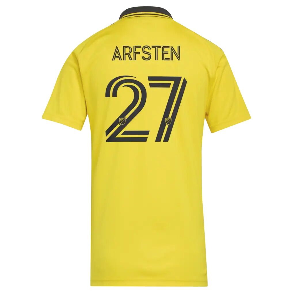 Maximilian Arfsten Columbus Crew adidas Women's 2026 The Crafted for Excellence Kit Replica Jersey