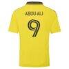Wessam Abou Ali Columbus Crew adidas Youth 2026 The Crafted for Excellence Kit Replica Jersey - Yellow - Detail View