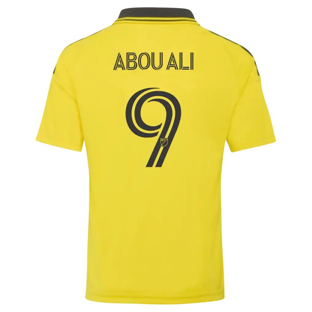 Wessam Abou Ali Columbus Crew adidas Youth 2026 The Crafted for Excellence Kit Replica Jersey