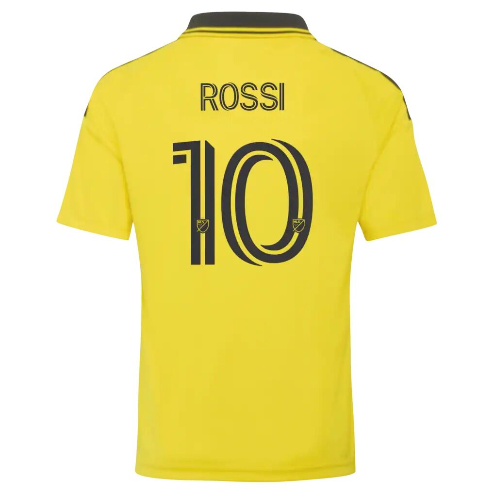 Diego Rossi Columbus Crew adidas Youth 2026 The Crafted for Excellence Kit Replica Jersey