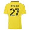 Maximilian Arfsten Columbus Crew adidas Youth 2026 The Crafted for Excellence Kit Replica Jersey - Yellow - Detail View