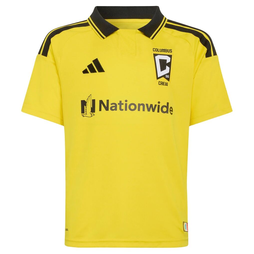 Maximilian Arfsten Columbus Crew adidas Youth 2026 The Crafted for Excellence Kit Replica Jersey