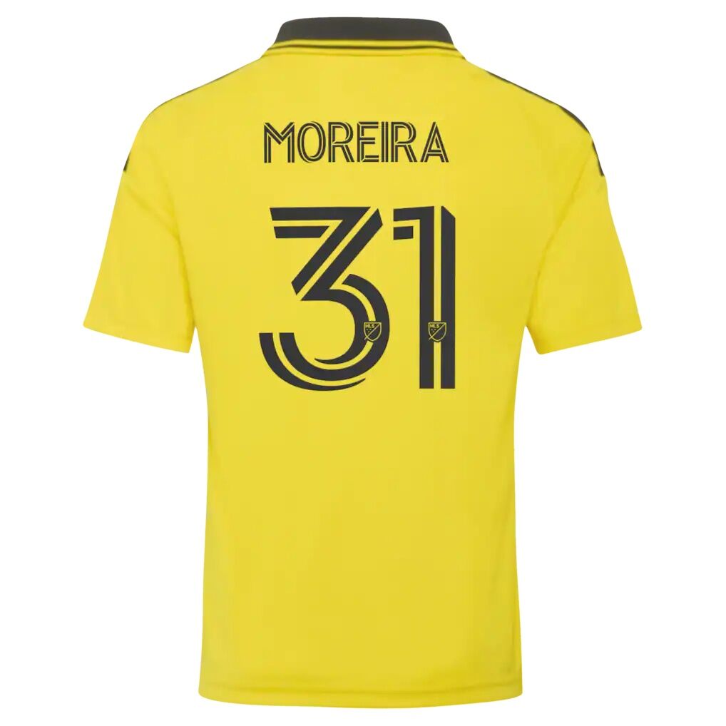 Steven Moreira Columbus Crew adidas Youth 2026 The Crafted for Excellence Kit Replica Jersey