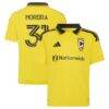 Steven Moreira Columbus Crew adidas Youth 2026 The Crafted for Excellence Kit Replica Jersey - Yellow - Front View