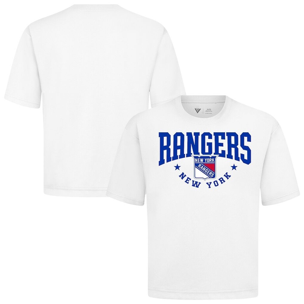 New York Rangers Levelwear Luxe Signature Knit T-Shirt