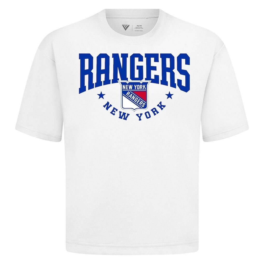 New York Rangers Levelwear Luxe Signature Knit T-Shirt
