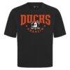 Anaheim Ducks Levelwear Luxe Signature Knit T-Shirt - Black - Side View