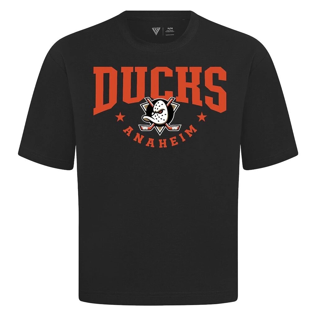 Anaheim Ducks Levelwear Luxe Signature Knit T-Shirt