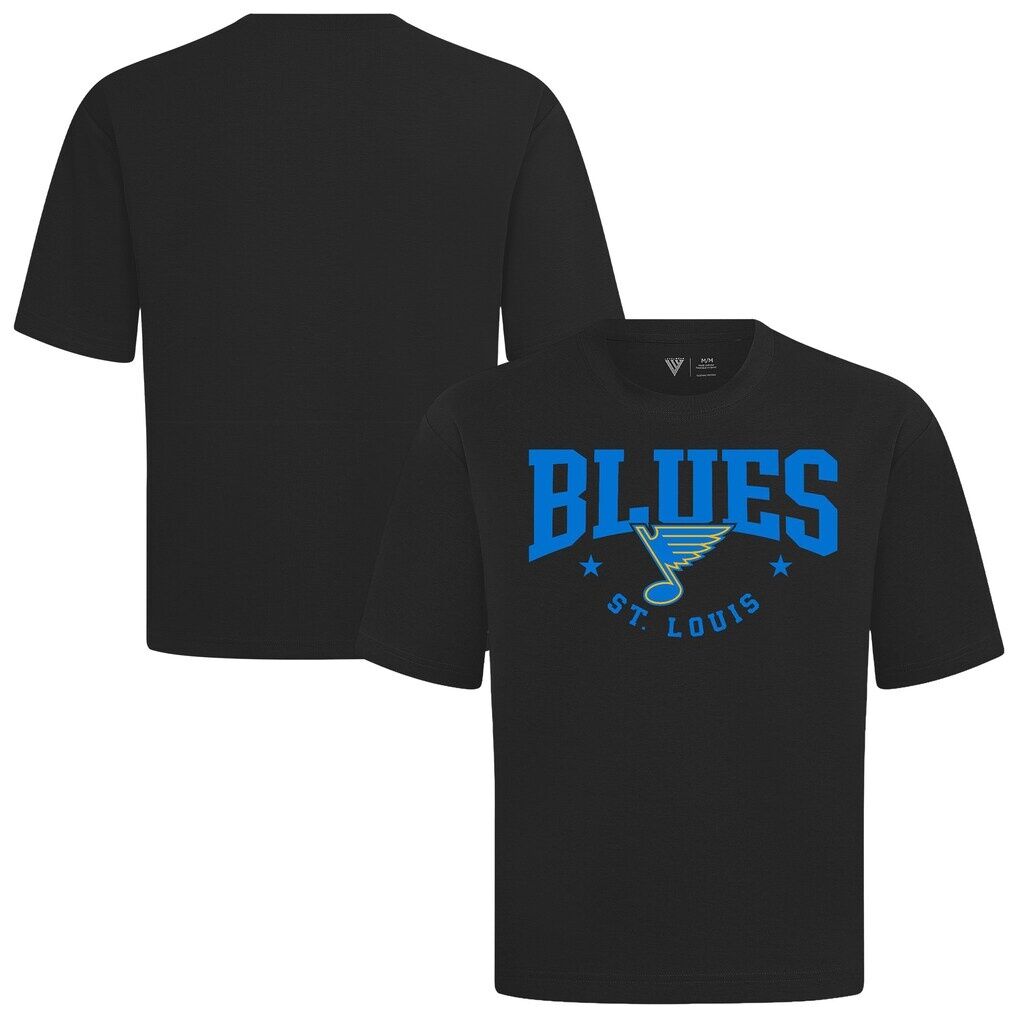 St. Louis Blues Levelwear Luxe Signature Knit T-Shirt