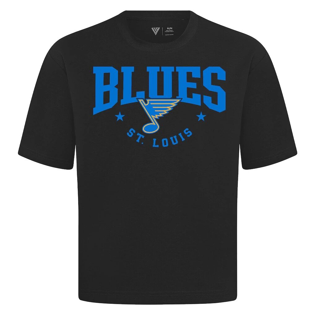 St. Louis Blues Levelwear Luxe Signature Knit T-Shirt