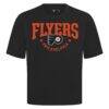 Philadelphia Flyers Levelwear Luxe Signature Knit T-Shirt - Black - Side View