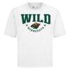 Minnesota Wild Levelwear Luxe Signature Knit T-Shirt - White - Side View