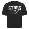Dallas Stars Levelwear Luxe Signature Knit T-Shirt - Black - Side View