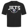 Winnipeg Jets Levelwear Luxe Signature Knit T-Shirt - Black - Side View