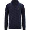 Seattle Kraken Levelwear Chameleon Quarter-Zip Sweatshirt - Navy - Side View