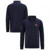 Florida Panthers Levelwear Chameleon Quarter-Zip Sweatshirt - Navy - Front View