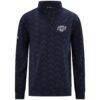 Los Angeles Kings Levelwear Chameleon Quarter-Zip Sweatshirt - Navy - Side View